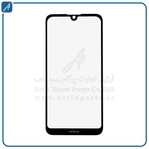 تصویر  GLASS NOKIA 2.2+OCA BLACK