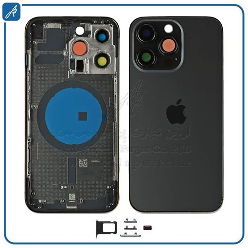 تصویر  HOUSING 13 PRO BLACK IPHONE