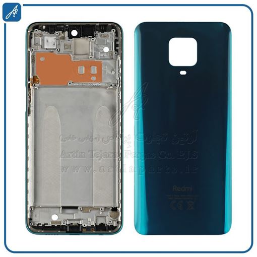 تصویر  HOUSING REDMI NOTE 9S -NOTE 9 PRO GREEN XIAO