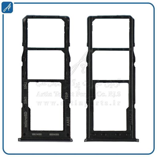تصویر  SIM HOLDER A12  BLACK SAM