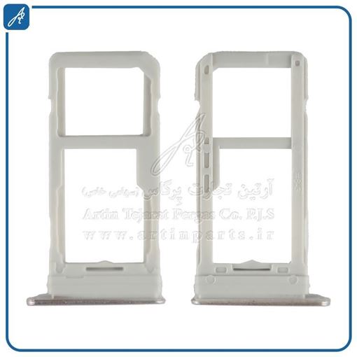 تصویر  SIM HOLDER S8-S8 PLUS GOLD SAM