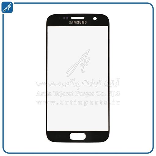 تصویر  GLASS S7+OCA BLACK SAM