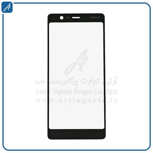 تصویر  GLASS NOKIA 5.1 BLACK