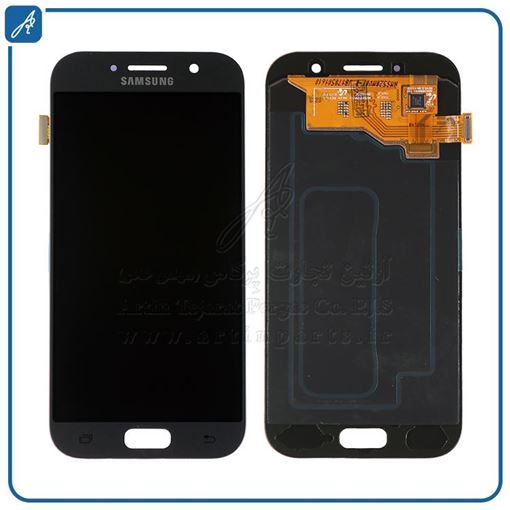 تصویر  LCD A520 BLACK CHANGE GLASS SAM