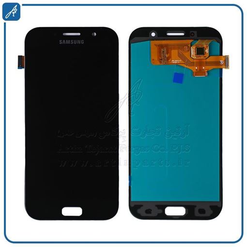 تصویر  LCD A720 BLACK CHANGE GLASS SAM