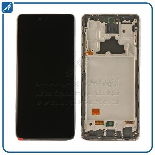 تصویر  LCD A72 OLED+FRAME BLACK SAM