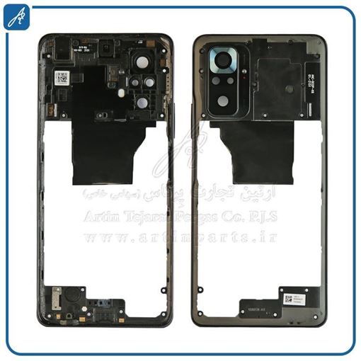 تصویر  MIDDLE REDMI NOTE 10 PRO-PRO MAX BLACK XIAO