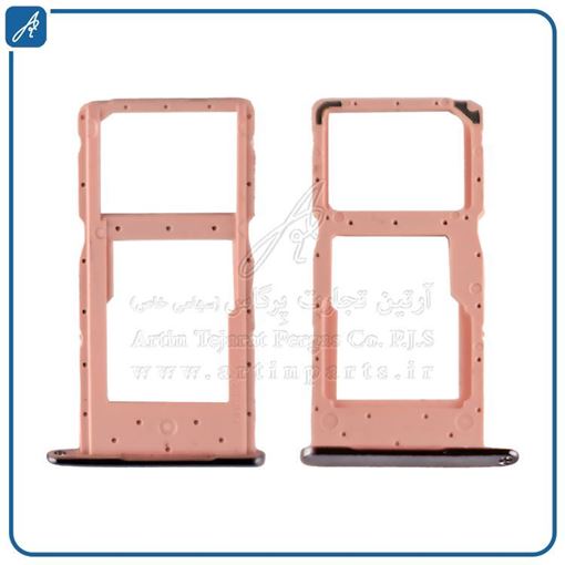 تصویر  SIM HOLDER HONOR 10 LITE  BLACK HUW