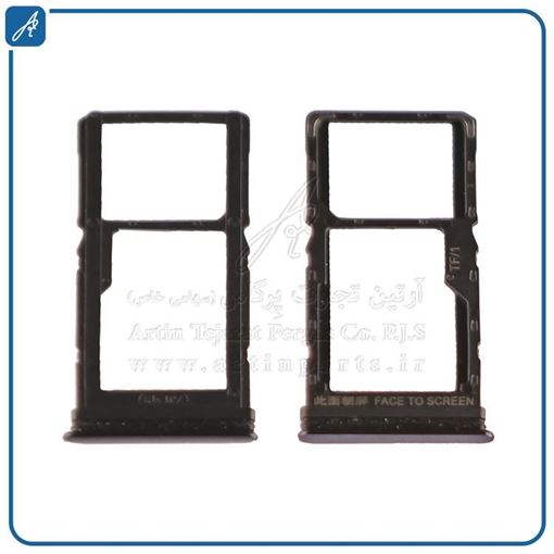 تصویر  SIM HOLDER MI A3  BLACK XIAO