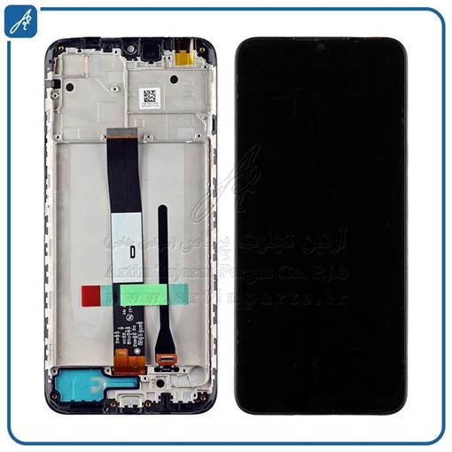 تصویر  LCD REDMI 9A+FRAME SERVICE PACK XIAO