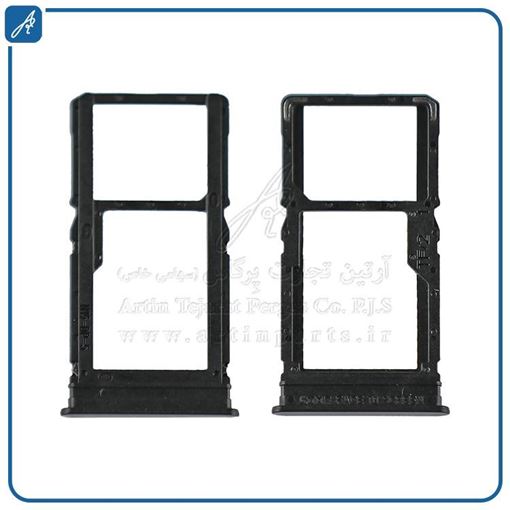 تصویر  SIM HOLDER REDMI NOTE 12 BLACK XIAO