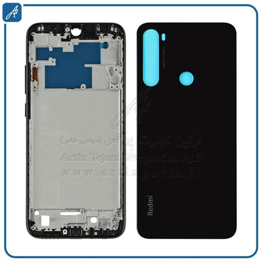 تصویر  HOUSING REDMI NOTE 8 BLACK XIAO