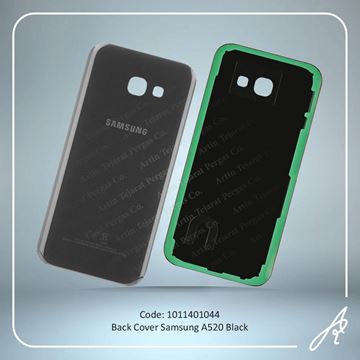 تصویر BACK COVER A520 BLACK SAM
