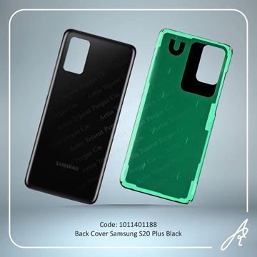 تصویر BACK COVER S20 PLUS BLACK SAM