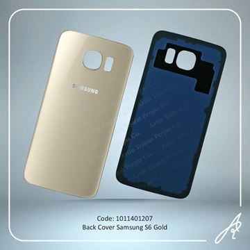 تصویر BACK COVER S6 GOLD SAM