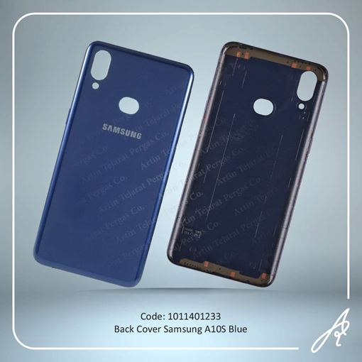 تصویر  BACK COVER A10S BLUE SAM