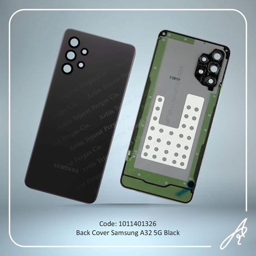 تصویر  BACK COVER A32 5G BLACK SAM