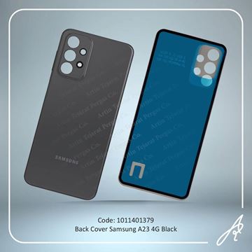 تصویر BACK COVER A23 4G BLACK SAM