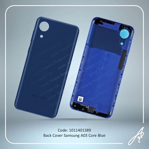تصویر  BACK COVER A03 CORE BLUE SAM