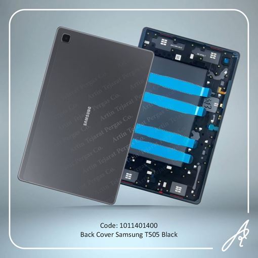 تصویر  BACK COVER T505 BLACK SAM