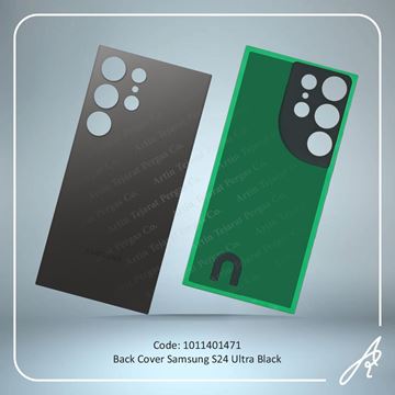 تصویر BACK COVER S24 ULTRA BLACK SAM