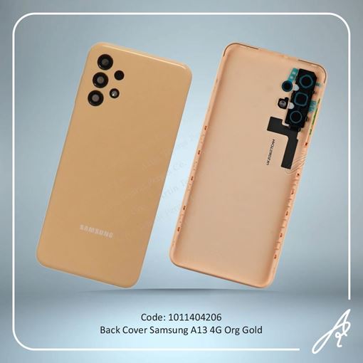 تصویر  BACK COVER A13 4G GOLD SAM