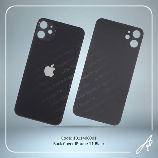 تصویر  BACK COVER 11 BLACK IPHONE