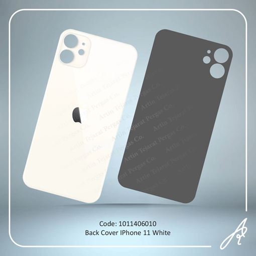 تصویر  BACK COVER 11 WHITE IPHONE