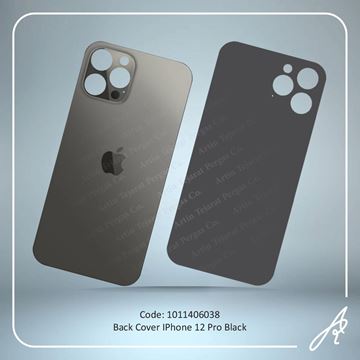 تصویر BACK COVER 12 PRO BLACK  IPHONE