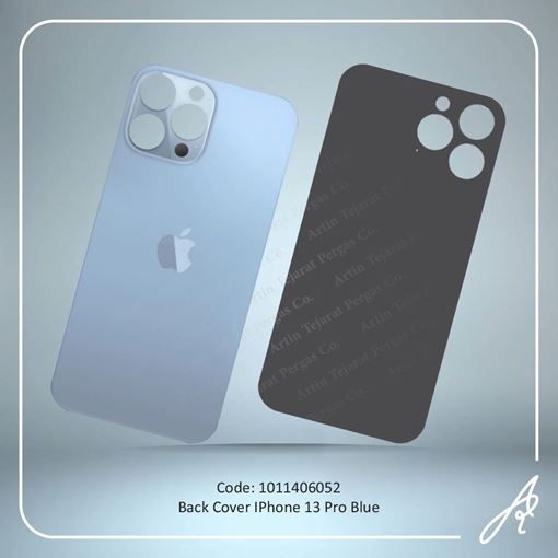 تصویر  BACK COVER 13 PRO BLUE IPHONE