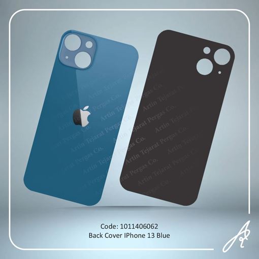 تصویر  BACK COVER 13 BLUE IPHONE