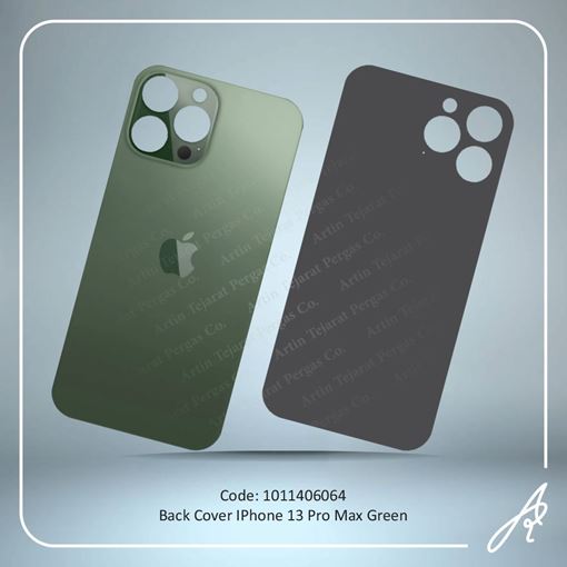 تصویر  BACK COVER 13 PRO MAX GREEN IPHONE