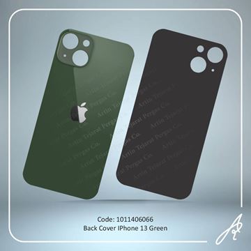 تصویر BACK COVER 13 GREEN IPHONE