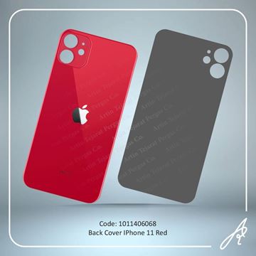 تصویر BACK COVER 11 RED IPHONE