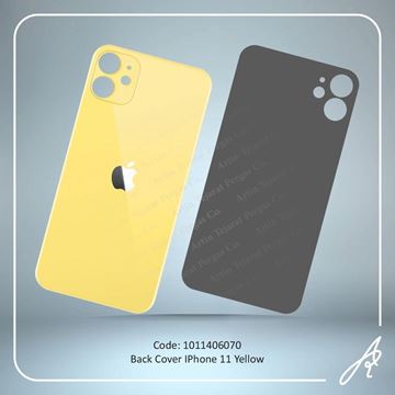 تصویر BACK COVER 11 YELLOW IPHONE