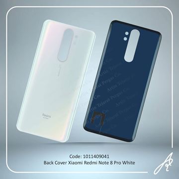 تصویر BACK COVER REDMI NOTE 8 PRO WHITE XIAO