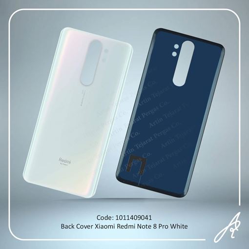 تصویر  BACK COVER REDMI NOTE 8 PRO WHITE XIAO
