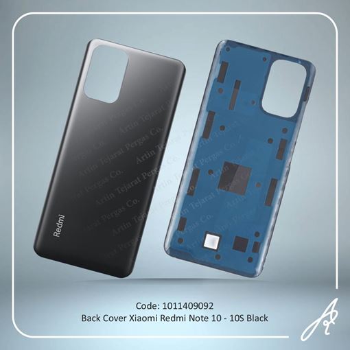 تصویر  BACK COVER REDMI NOTE 10-10S BLACK XIAO