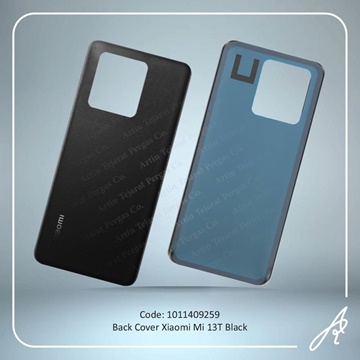تصویر BACK COVER MI 13T BLACK XIAO