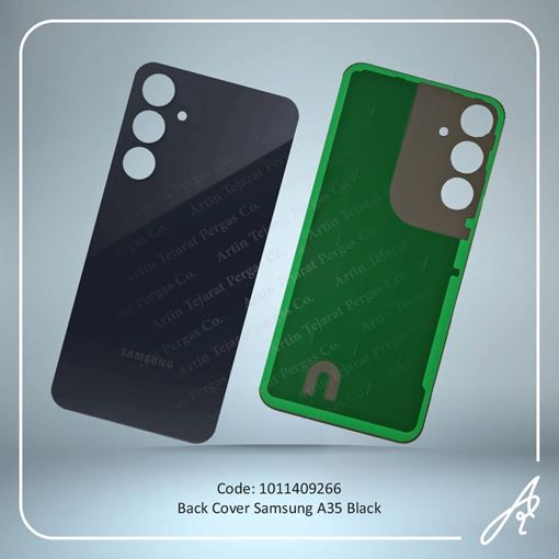 تصویر  BACK COVER A35 BLACK SAM