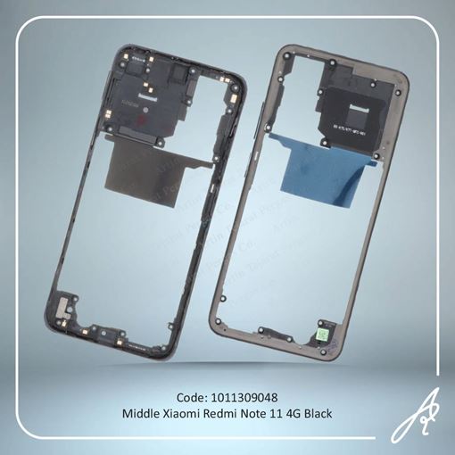 تصویر  MIDDLE REDMI NOTE 11 4G BLACK XIAO