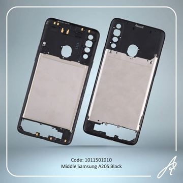 تصویر MIDDLE A20S BLACK SAM