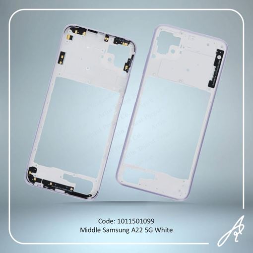 تصویر  MIDDLE A22 5G WHITE SAM
