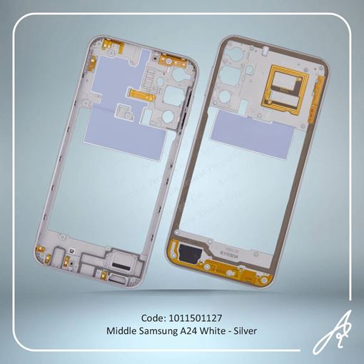 تصویر  MIDDLE A24 WHITE-SILVER SAM