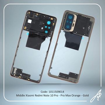 تصویر MIDDLE REDMI NOTE 10 PRO-PRO MAX ORANGE-GOLD XIAO