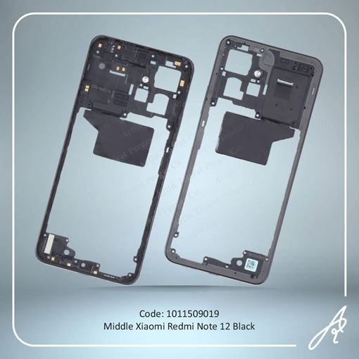 تصویر  MIDDLE REDMI NOTE 12 BLACK XIAO