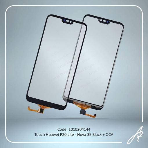 تصویر  TOUCH P20 LITE-NOVA 3E+OCA BLACK HUW