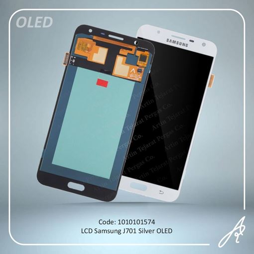 تصویر  LCD J701 OLED SILVER SAM