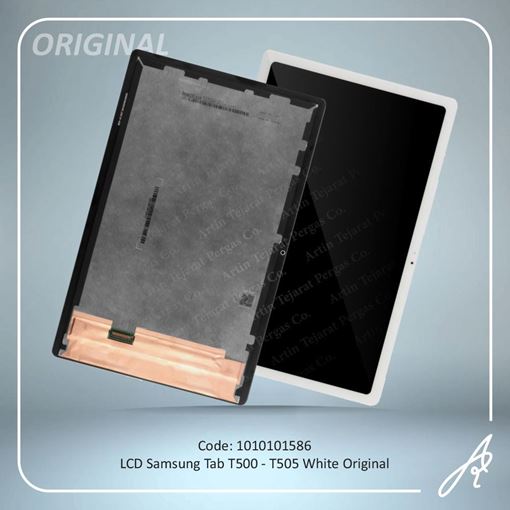 تصویر  LCD TAB T500-T505 WHITE ORG  SAM