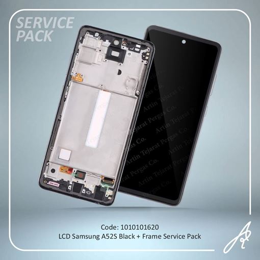 تصویر  LCD A52S+FRAME BLACK SERVICE PACK SAM